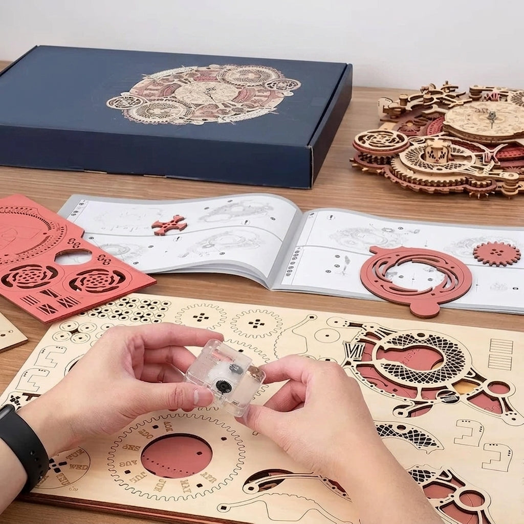 Horloge Murale Steampunk Zodiaque à Construire