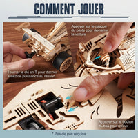 Voiture de Course Mécanique à Construire