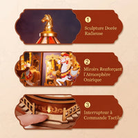 Grand Carrousel Animé à Construire
