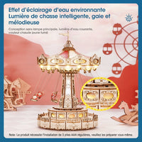Carrousel Balançoires Rétro à Construire