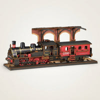 Train à Vapeur Vintage à Construire