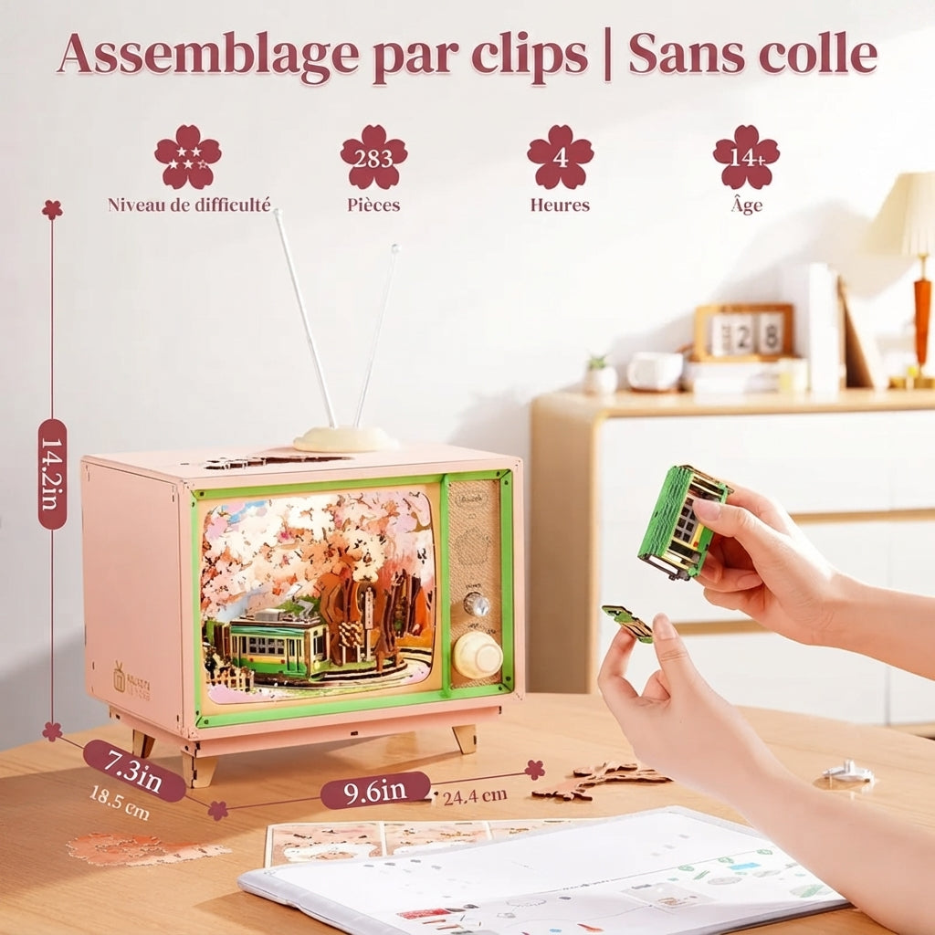 Télé Rétro Tramway Sakura à Construire