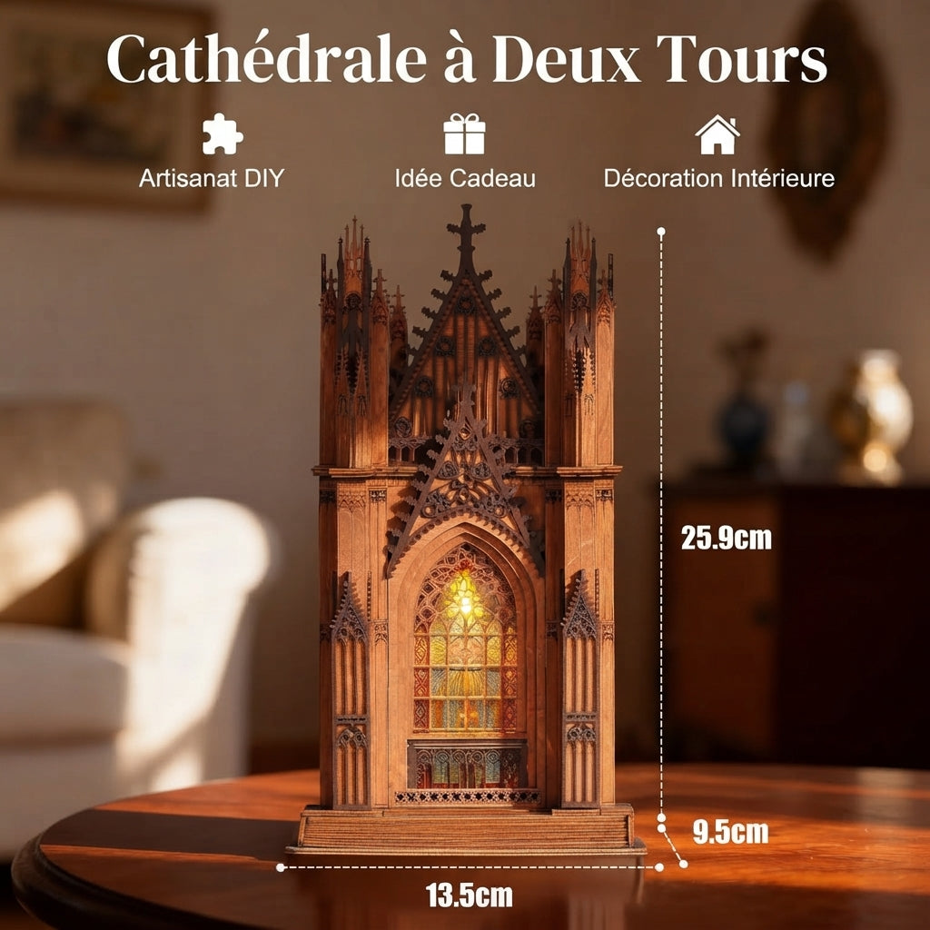 Cathédrale Gothique Miniature à Construire