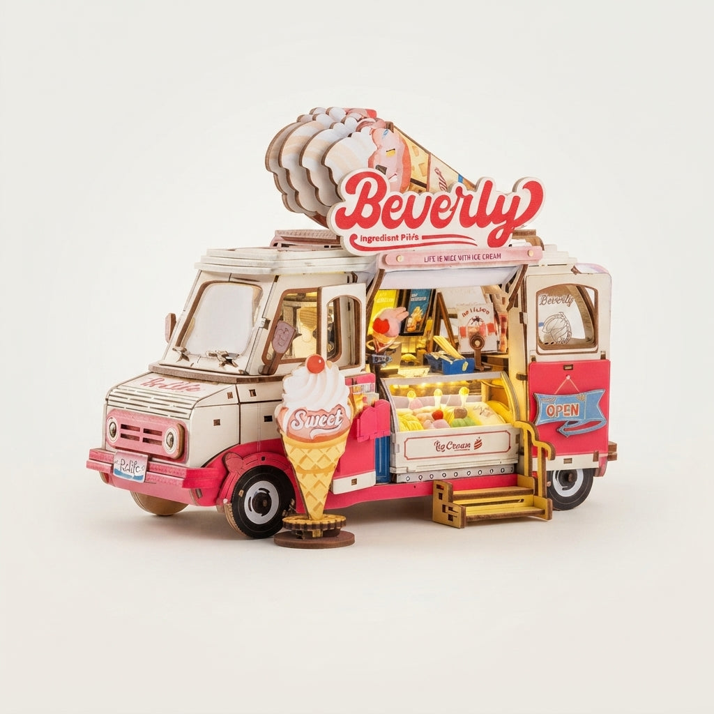 Camion à Glaces à Construire