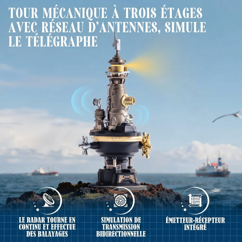 Phare Steampunk Mécanique à Construire