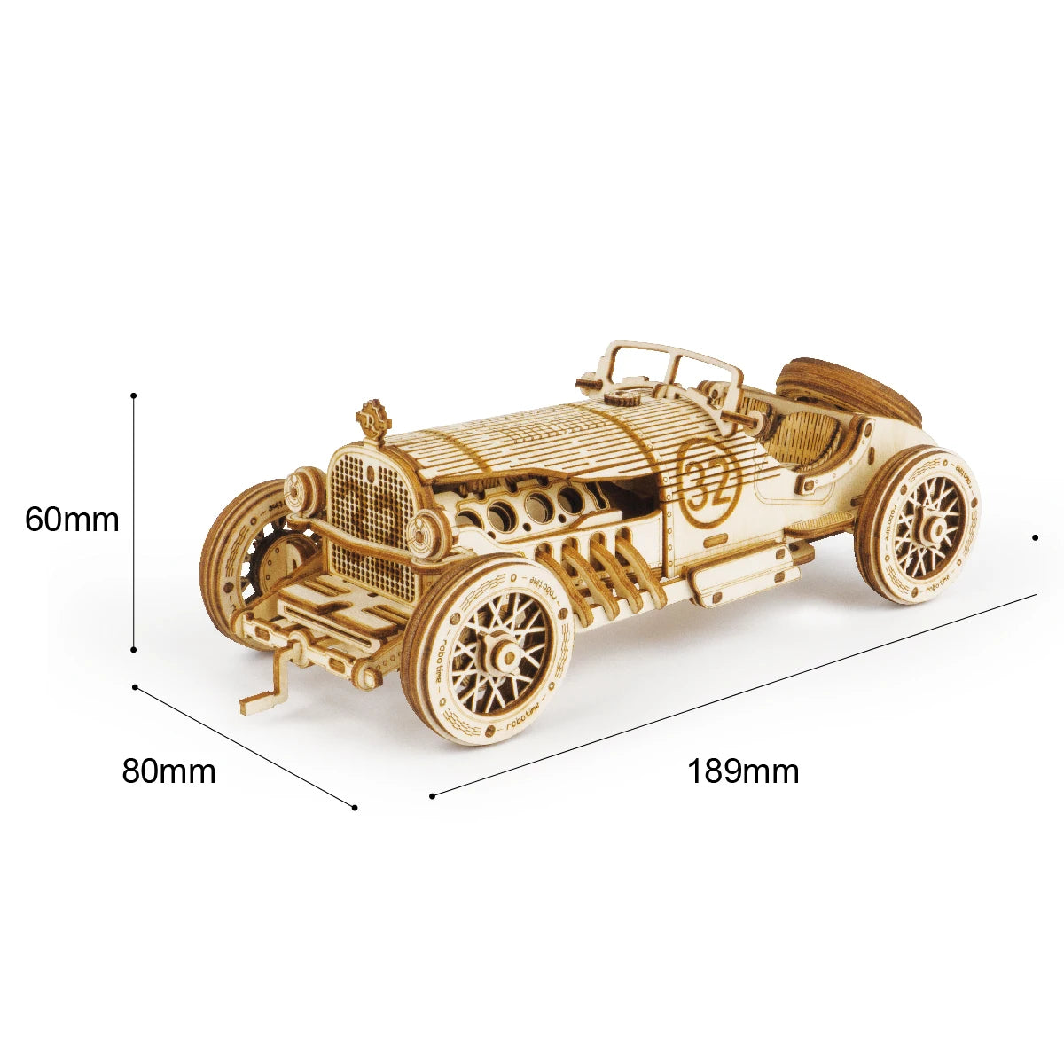 Voiture de Course Vintage à Construire