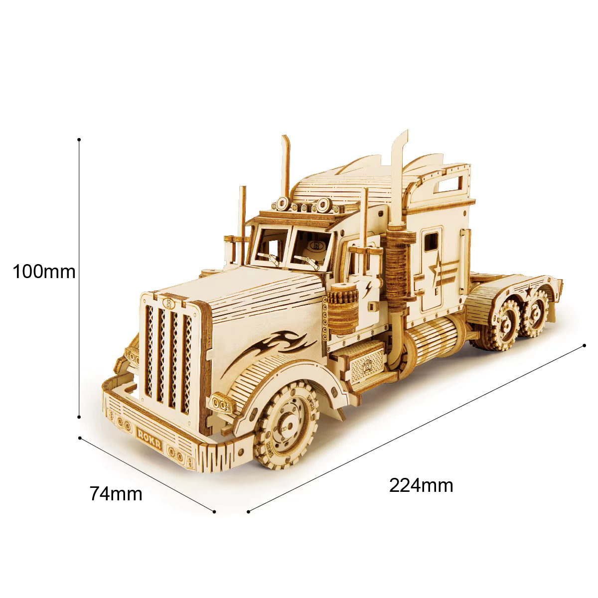 Camion Routier Vintage à Construire