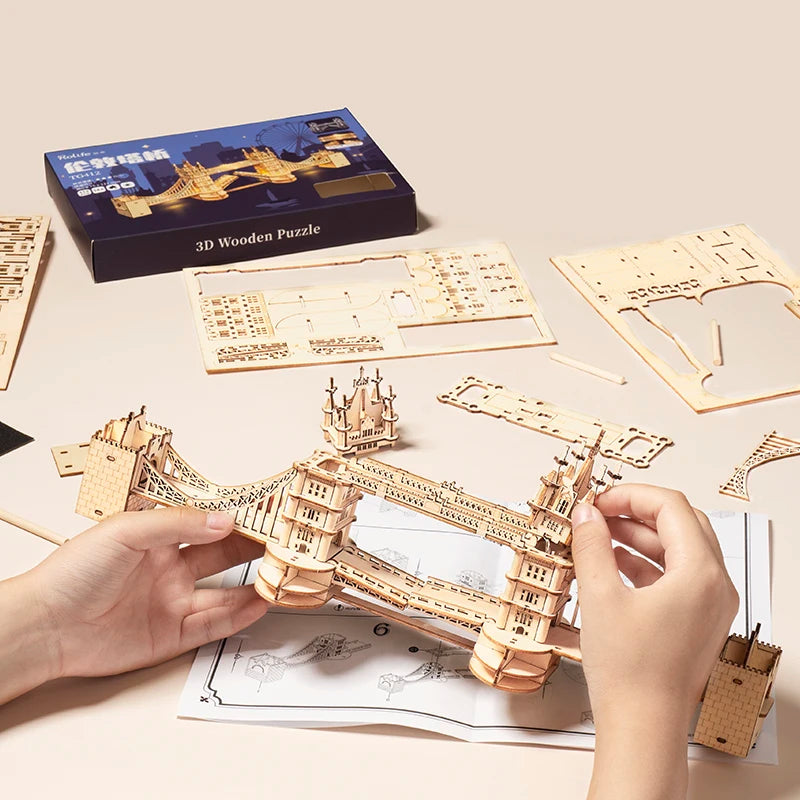 Tower Bridge Londres Puzzle 3D à Construire