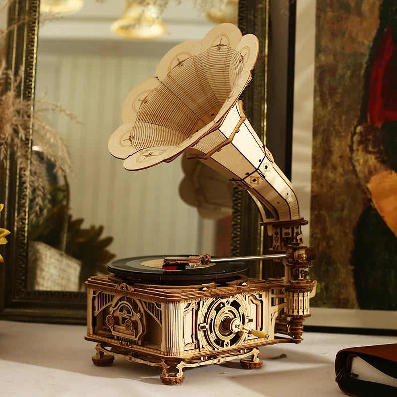 Maquette Gramophone Rétro