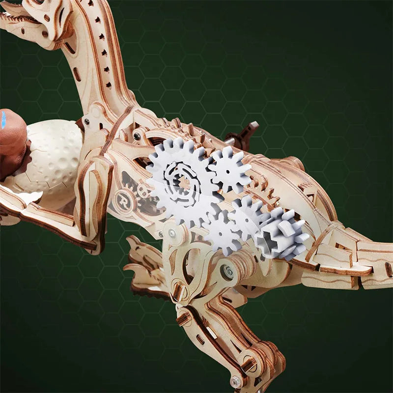 Vélociraptor Mécanique à Remonter à Construire