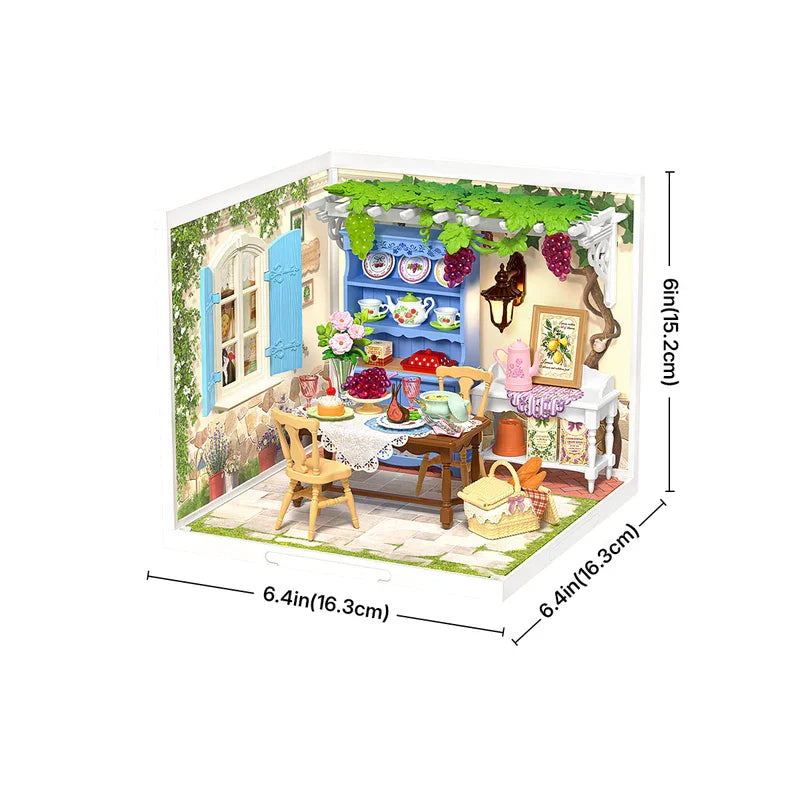 Jardin d'été Miniature à Construire