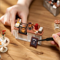 Petite Maison Café Miniature à Construire