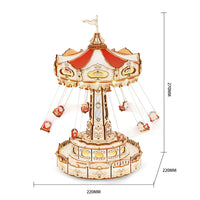 Carrousel Balançoires Rétro à Construire