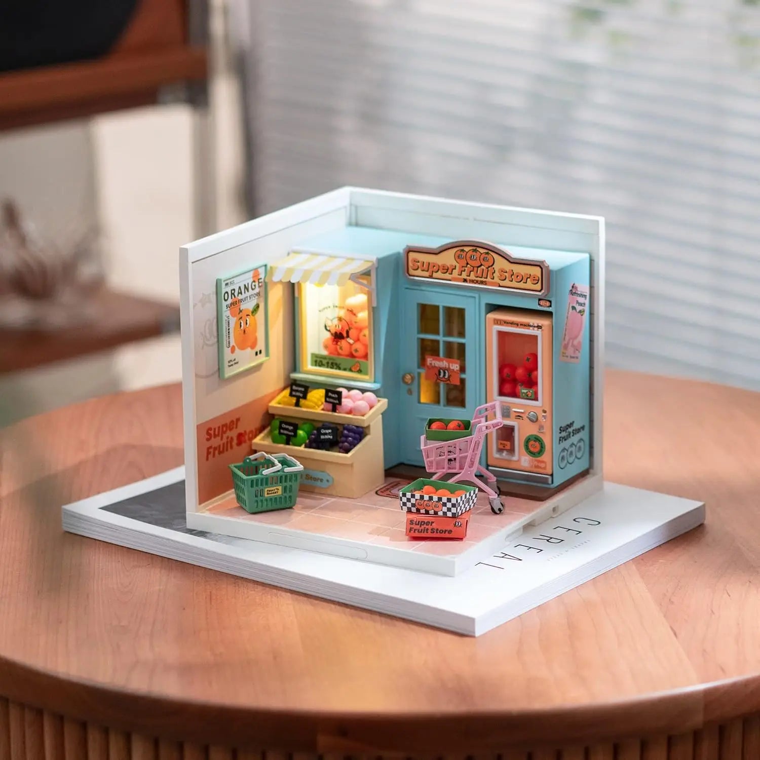 Épicerie Fruits Miniature à Construire