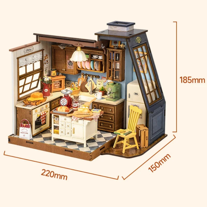 Diorama Cuisine à Construire