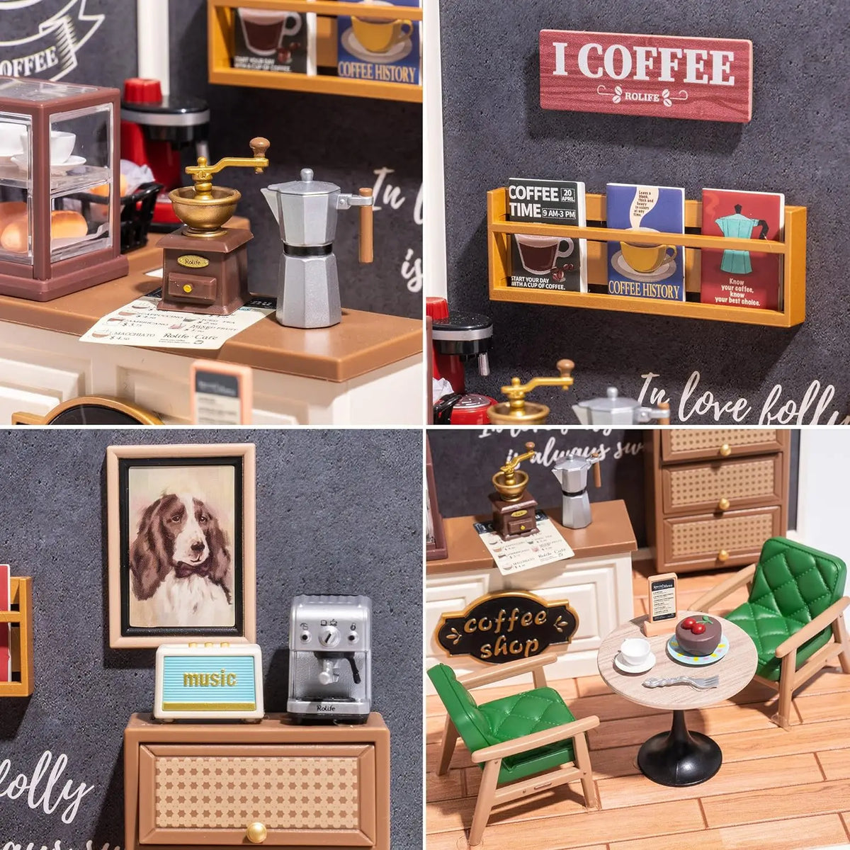 Café Miniature à Construire