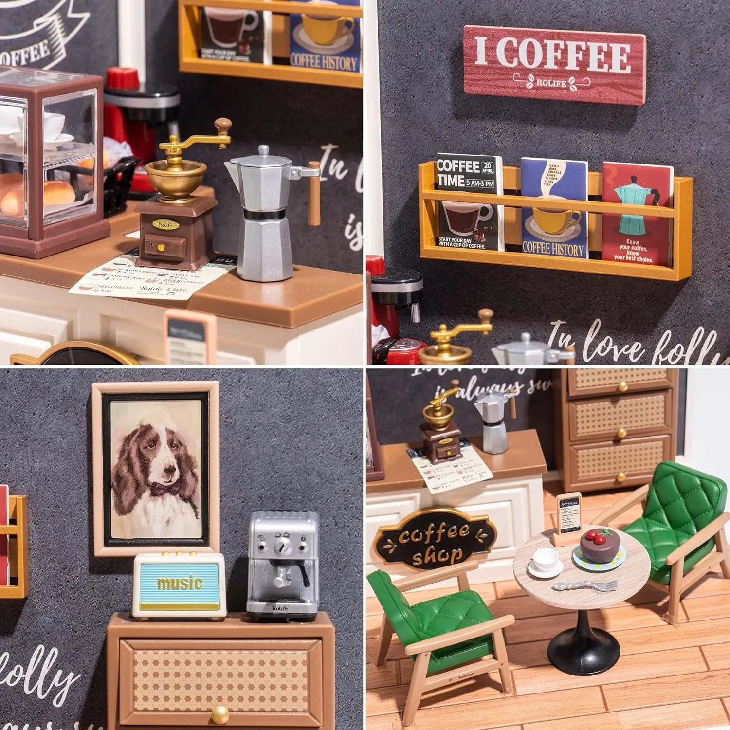 Café Miniature à Construire
