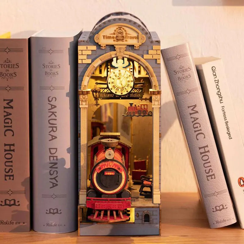 Book Nook Gare de train à Construire