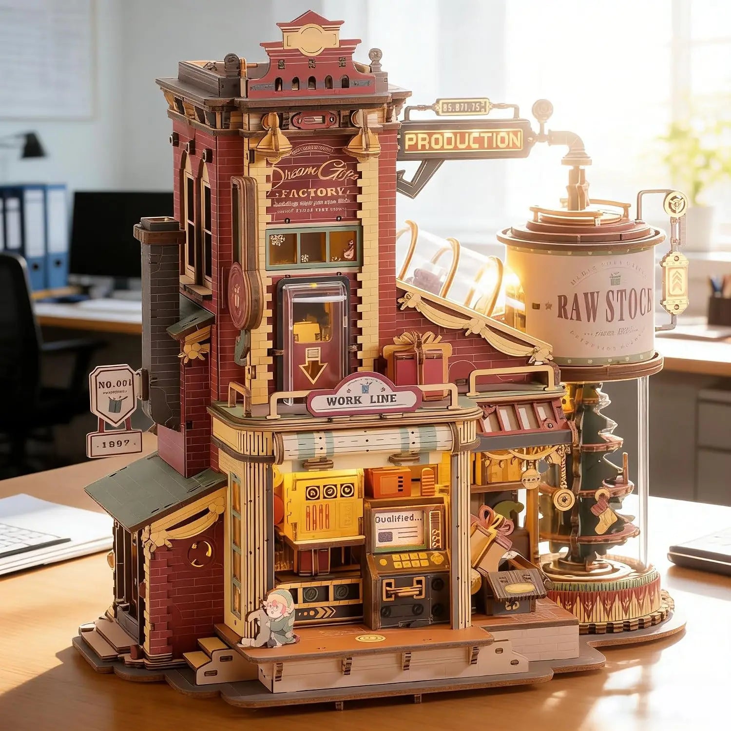 Boîte à Musique Fabrique de Noël à Construire