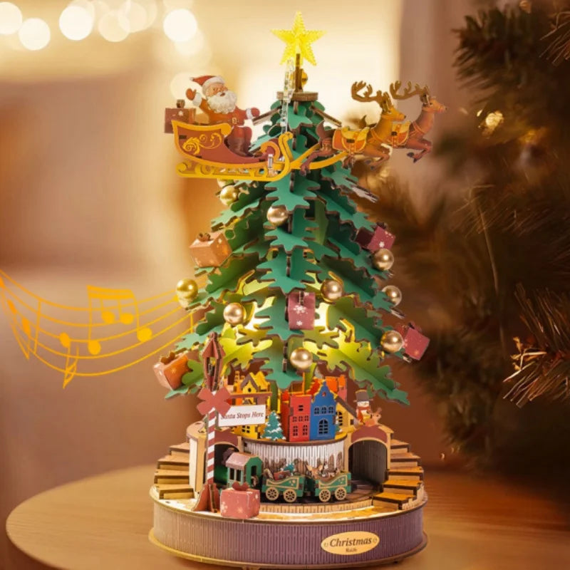 Puzzle 3D Sapin de Noël Musical