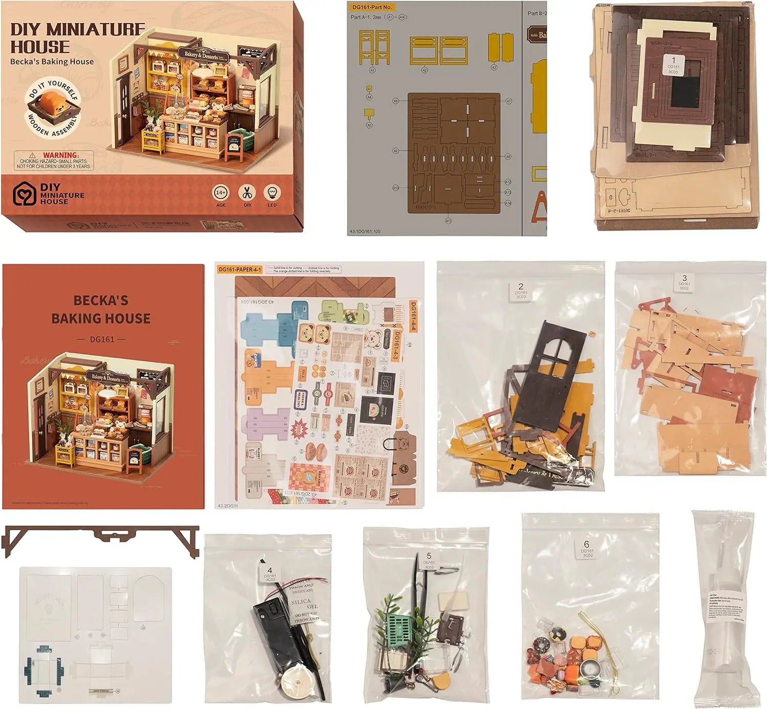 Boulangerie Miniature à Construire
