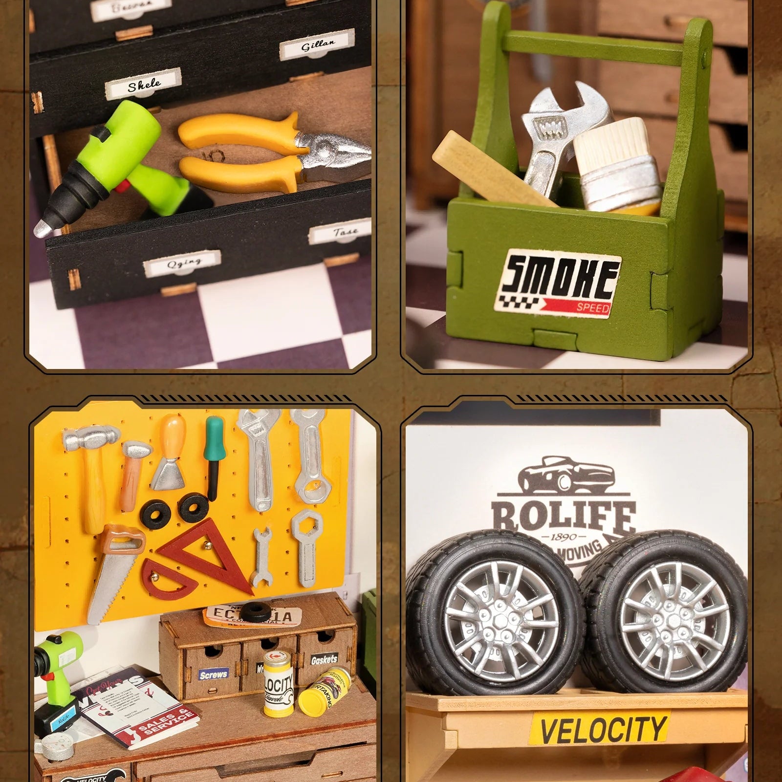 Garage Miniature Atelier à Construire