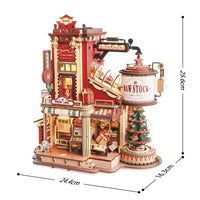 Boîte à Musique Fabrique de Noël à Construire
