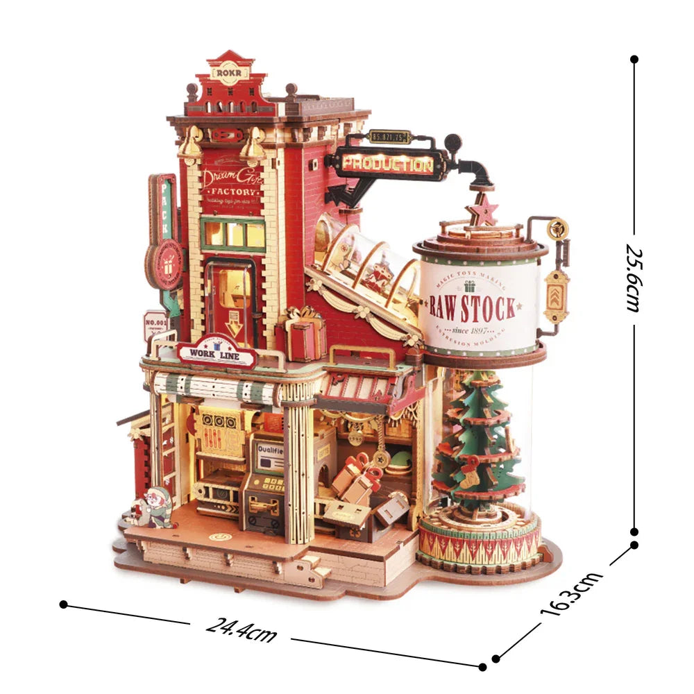 Boîte à Musique Fabrique de Noël à Construire