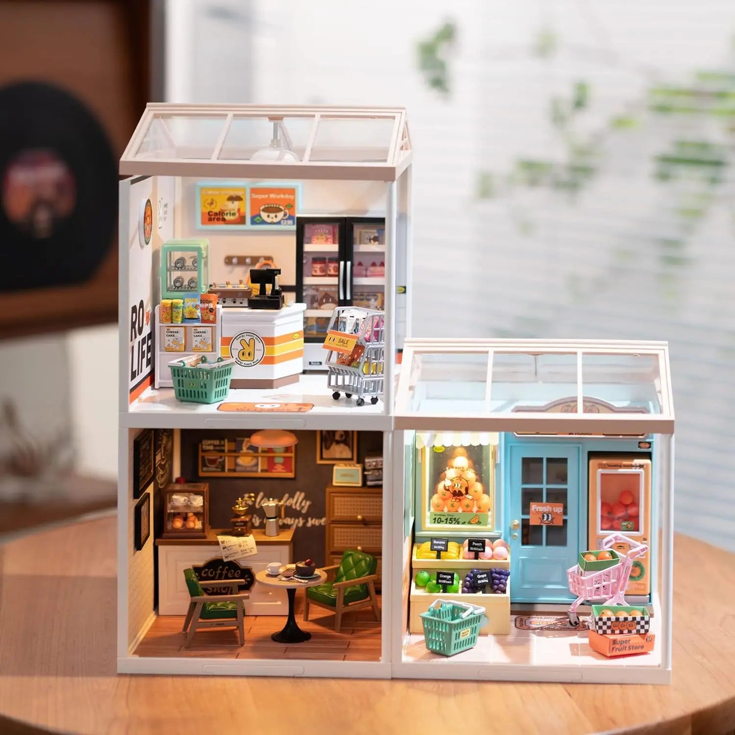 Supérette Miniature à Construire