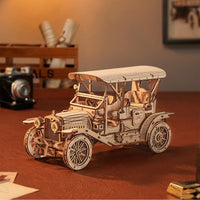 Voiture Vintage en Bois à Construire