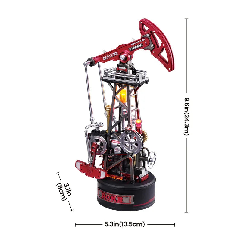 Pompe à Pétrole Mécanique à Construire