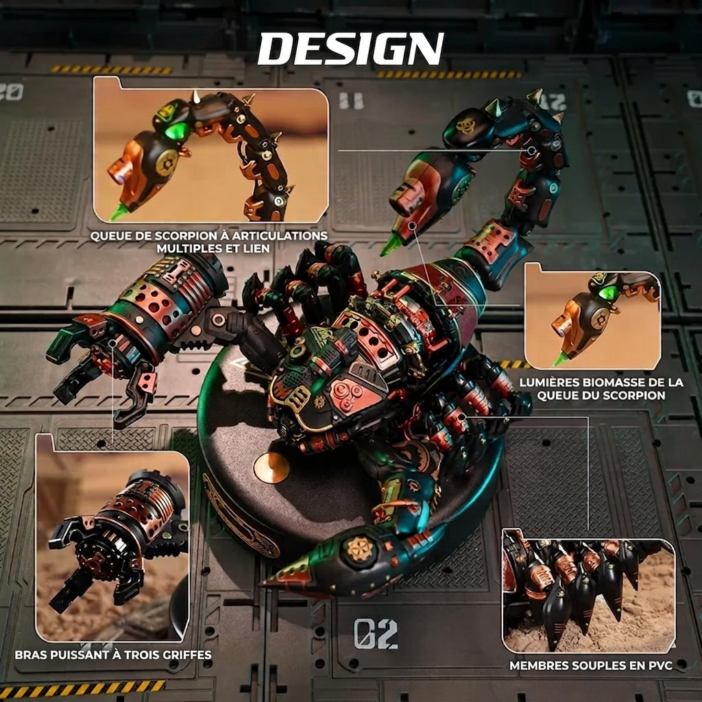 Scorpion Mécanique à Construire