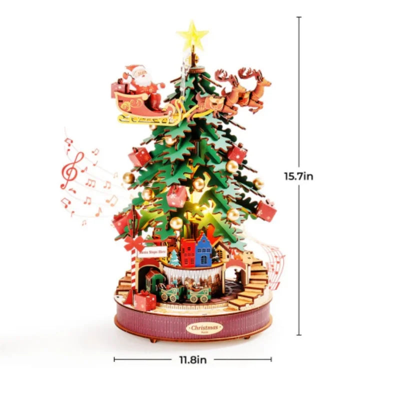 Puzzle 3D Sapin de Noël Musical