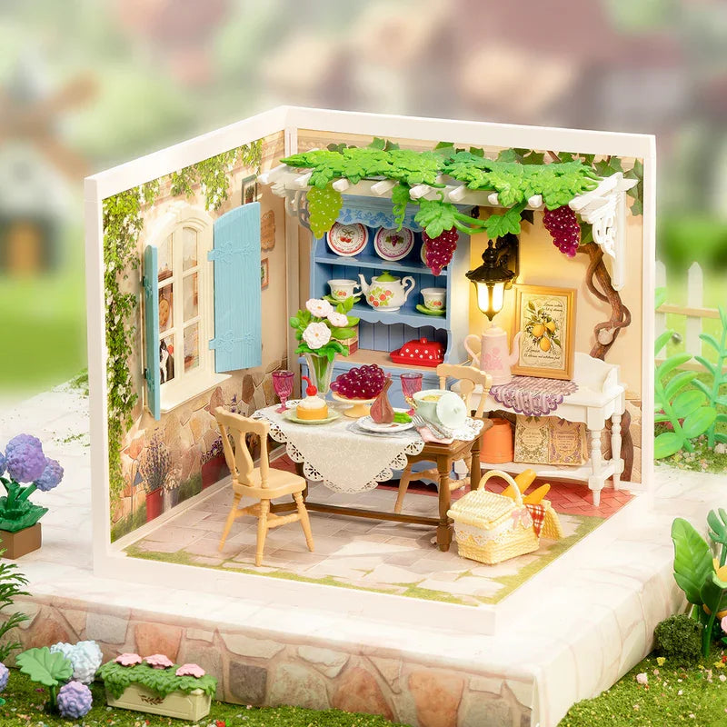 Jardin d'été Miniature à Construire