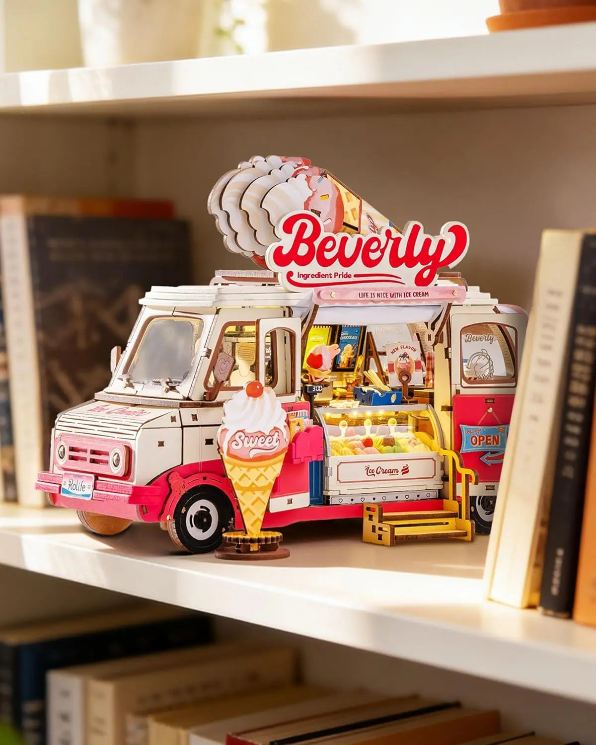 Camion à Glaces à Construire