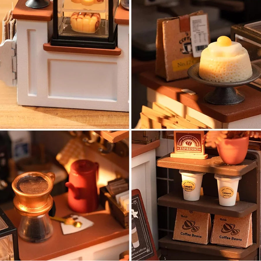 Maison Café Miniature à Construire