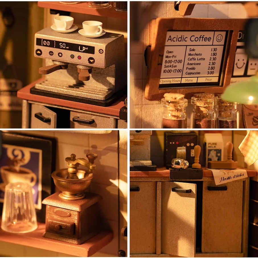 Maison Café Miniature à Construire