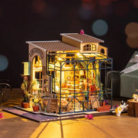 Maison aux Fleurs Miniature à Construire