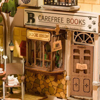 Book Nook Petite Ville Ensoleillée à Construire