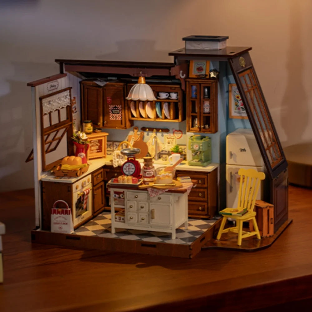 Diorama Cuisine à Construire