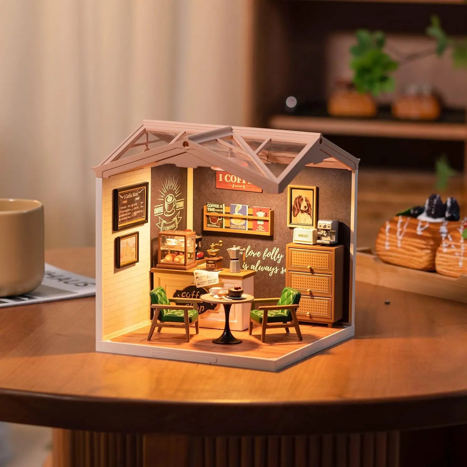 Café Miniature à Construire