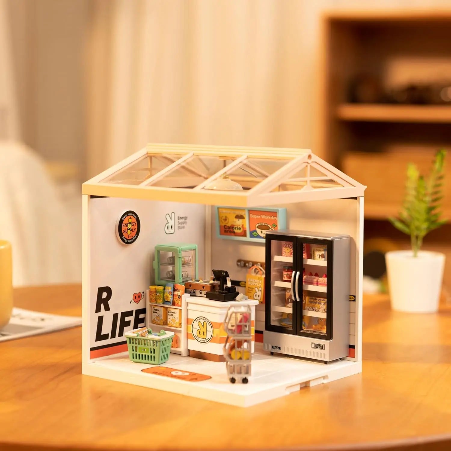 Supérette Miniature à Construire