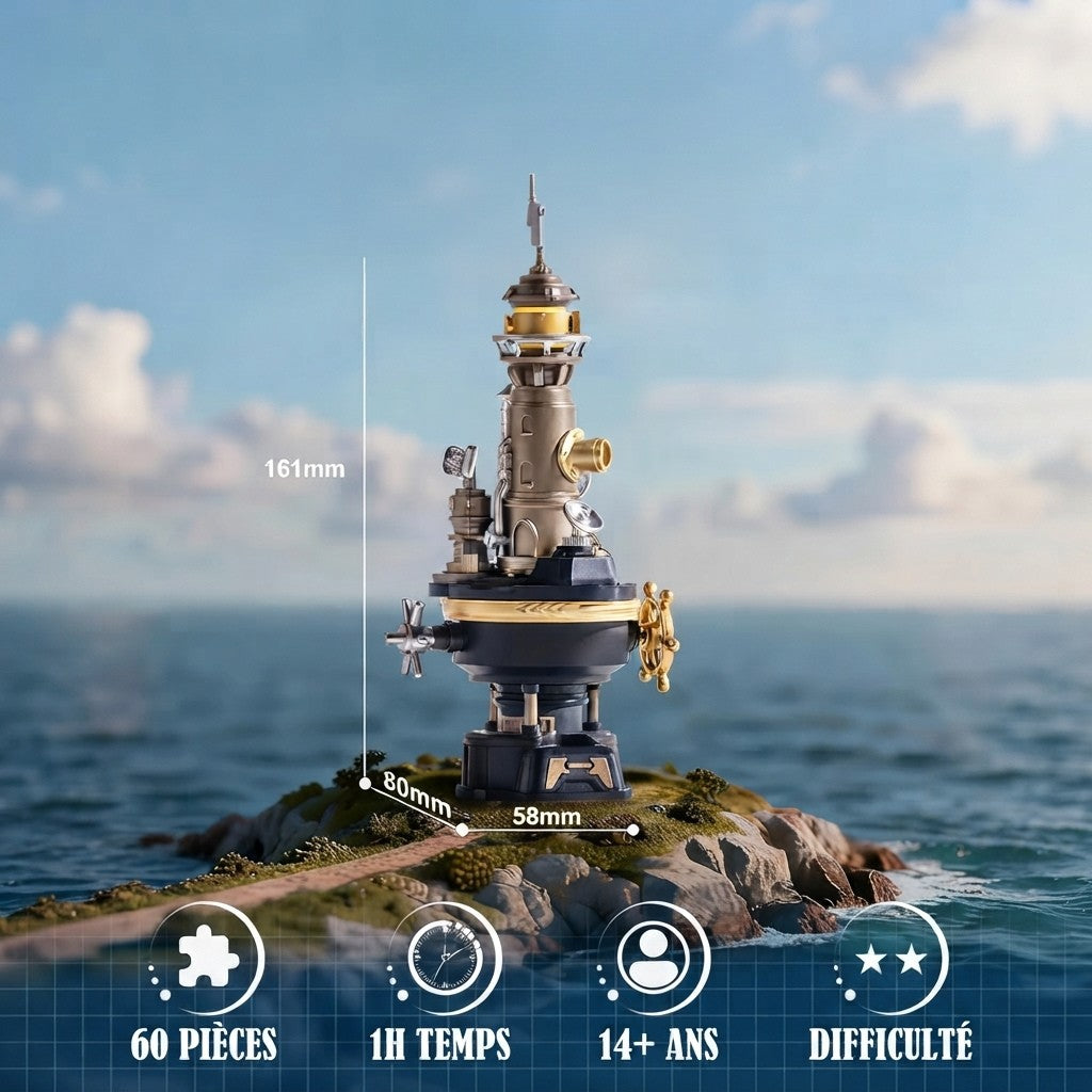 Phare Steampunk Mécanique à Construire