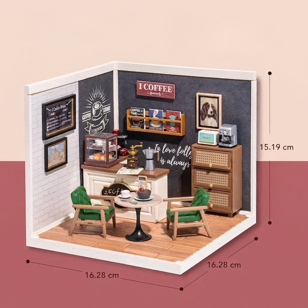 Café Miniature à Construire