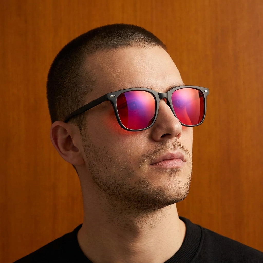 Lunettes Anti-lumière bleue carrées