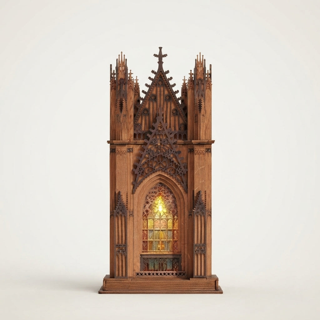 Cathédrale Gothique Miniature à Construire